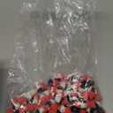 Soulchen 50 Pcs Winter Mini Penguin Figurines Small Resin Penguin with Red Hat Tiny Animal Statue Cake Topper Birthday Decorations for Christmas Micro Landscape Party Supplies Doll House DIY Craft