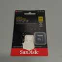 SanDisk 256GB Extreme microSDXC UHS-I Memory Card with Adapter - Up to 190MB/s, C10, U3, V30, 4K, 5K, A2, Micro SD Card - SDSQXAV-256G-GN6MA