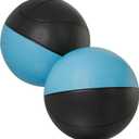 BAMMAX Mini Basketball for Mini Hoop | Indoor or Inside and Silent Play for Nerf Hoop | 4-inch for Kids & Toddlers | Soft Foam Basketball Indoor Game (Pack of 2). (Blue-Grey)