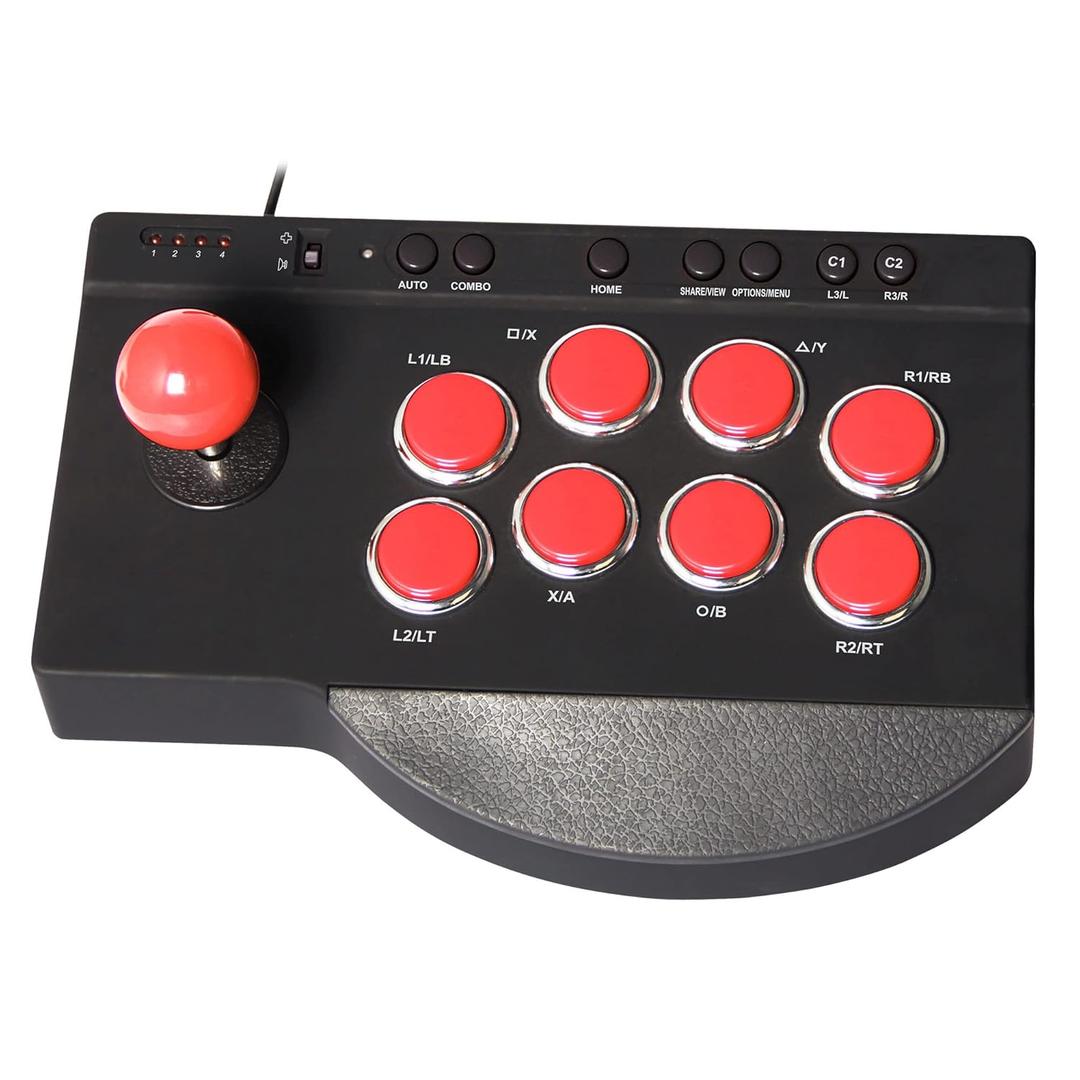 SUBSONIC - Arcade stick compatible with PS4, Xbox Serie X/S, Xbox One, PC, PS3