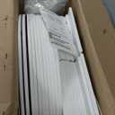 SpaceAid 9 Tier Rotating Shoe Rack Tower, Spinning Shoe Display Lazy Susan, Revolving 360 Shoe Rack Storage Round Carousel, Vertical Handbag Rotate Shoes Closet Organization (9-Tier White) (9 Tier (23.2"W x 80.7"H))