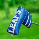 Big Teeth Golf Putter Cover Blade, Leafs Hockey Team Design, Putter Head Cover Blade for Club Protective Magnetic for Scotty Cameron Taylormade Titleist Odyssey