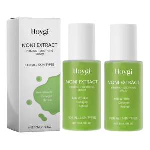 HOYGI 30ml Noni Extract Firming Soothing Serum Collagen Retinol Anti Wrinkle Anti Aging Moisturizing Smoothing Face Serum, Pack of 2