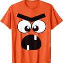 Creepy Carrots Face Halloween Costume Kids T-Shirt, S