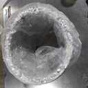 Flexible 1Ft,  Aluminum Ducting, Dryer Vent Hose, Heavy-Duty Three-Layer Protection, 25-Feet Long for Heating Cooling Ventilation & Exhaust, Silver