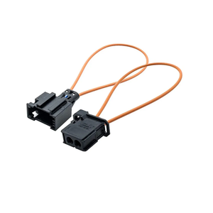 Most Fiber Optic Loop, Airlxf Pack of 2 Universal Optical Female & Male Adapter Connector Loop Bypass Cable for Radio and Audio Mercedes BMW VW Audi Porsche SOS FIX(13.5cm/5.3in), Pack of 3 