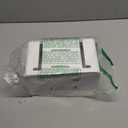 TESSAN Power Strip with Cable Management Box, 5 ft Flat Plug Extension Cord, 4 Outlets 2 USB Ports with Overload Switch, Mountable White Power Cord Organizer Charging Station for Dorm, Office, Home