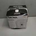 Aroma Housewares 8-Cup (Cooked) (4-Cup UNCOOKED) Digital Rice Cooker and Food Steamer (ARC-914D),White