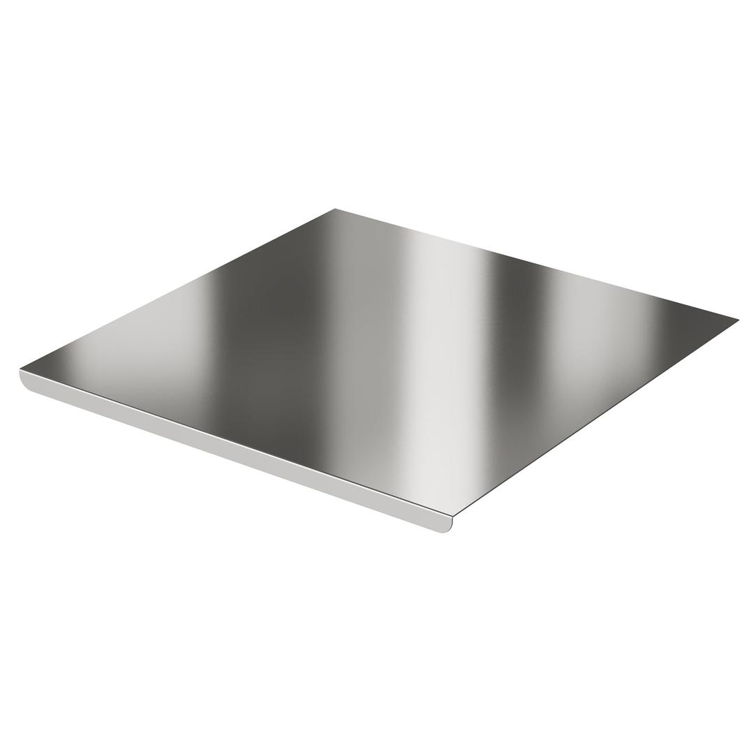 304 Stainless Cutting Board with Lip, 40" x 20" Steel Cutting board