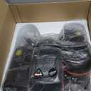 Under Desk Elliptical Machine, Electric Elliptical Leg Exerciser for Seniors with 12 Adjustable, Portable Quiet Elliptical Exercise Machine, Seated Pedal Exerciser with Remote Control (Orange)