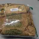 Amidoudou 1 Pair European Luxury Embroidered Curtains for Living Room Bedroom Chenille Curtains (Coffee,51x106 Inch)