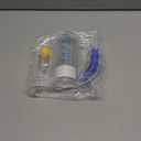 Incentive Spirometer (WHITE02),Breathing Exercise Device for Lungs,Breathing Trainer for Adults,5000ml Volume Measurement with Flow Rate Indicator