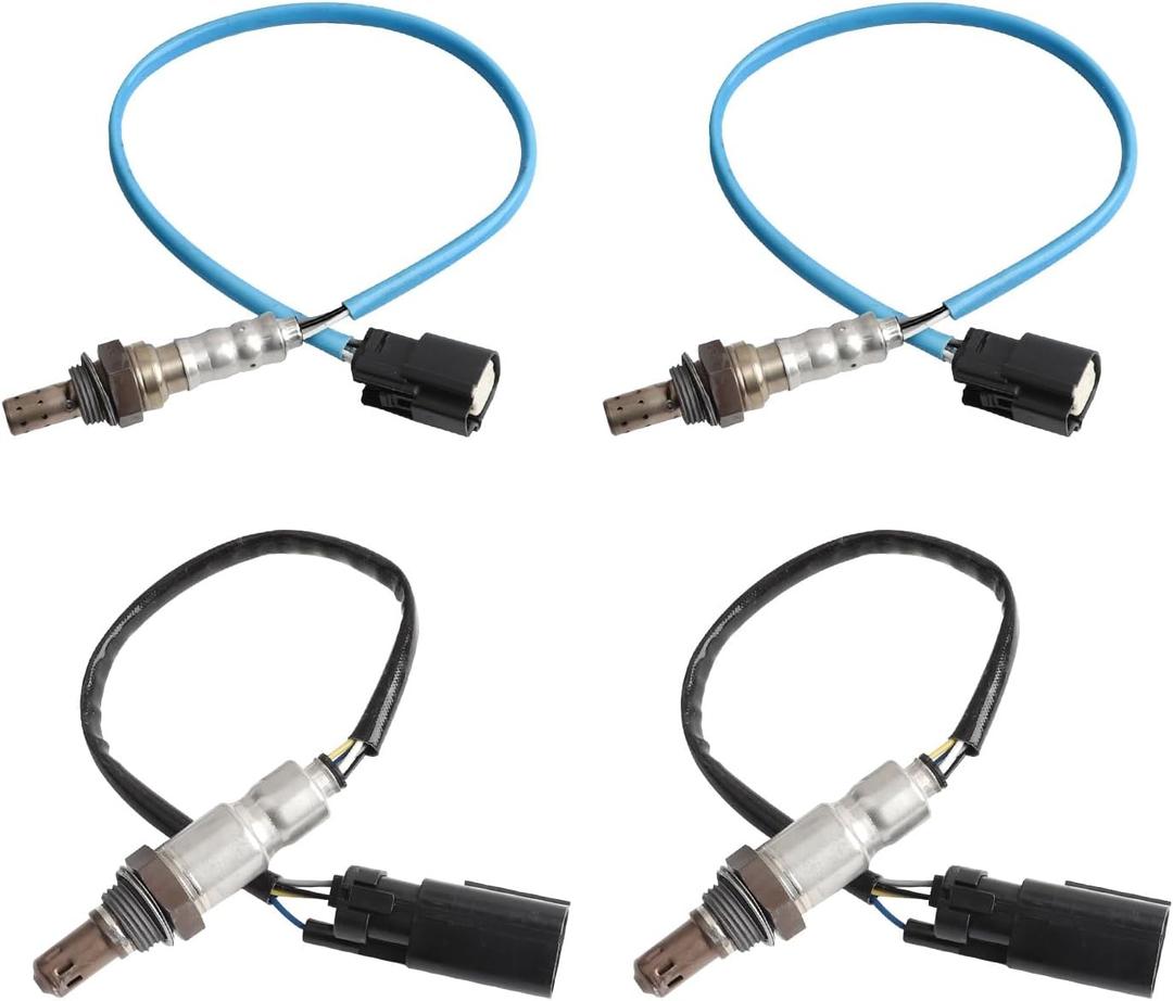 4PCS 234-5038 234-4490 Oxygen O2 Sensor Compatible with Explorer Ford F150 F-150 3.5L 3.7L Mustang Edge Escape Fusion Flex Taurus MKZ MKX MKT MKS 2010-2016
