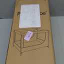 Pamo Babe Portable Crib Baby Playpen with Mattress and Carry Bag Grey