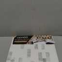 DEWOO Kitchen Backsplash Self Adhesive Wall 3D Marble Tiles Peel and Stick Bathroom, Grey (Sheet, 12"×12"), 7 Pieces