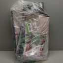 Feelyou Christmas Living Room Rugs Area Rug 3x5 Merry Christmas Accent Rug for Boys Girls Teens Christmas Tree Indoor Floor Mat Snowflake Decorative Rug Beige Pink Doormats Floor Mat (3'3" x 4'11" (Rectangular))