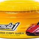 Formula 1 Carnauba Car Wax Paste - High-Gloss Shine - Polish for Car Detailing to Shine & Protect Remove Haze and Paint Swirls w/ Micropolishing Agents Car Cleaning Supplies (12 oz)