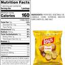 Lay's Potato Chips, Classic, 1 Ounce (Pack of 104) (EXP 09/08/26)
