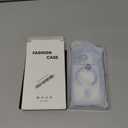 Misea Magnetic for iPhone 17 Pro Case Compatible with MagSafe [Never Yellowing] [Military Grade Drop Protection] Full Camera Lens Protector Plating Soft Clear Phone Case for Women, Sky Blue