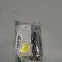 ANATTASOUL Letter Book Embosser Personalized Thank You for Celebrating with Us Pattern Book Stamp, Durable Library Stamp with Handle Set for Books, Envelopes, Documents, Invitation100Pcs Stickers