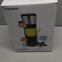 Chefman InstaCoffee Max, The Easiest Way to Brew the Boldest Single-Serve Coffee, Use Fresh And Flavorful Grounds or K-Cups With A Convenient Built-In Lift, Grey