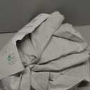 Extra Wide 70 Inch Blackout Curtains & Drapes 108 Inch Long 2 Panel for Sliding Glass Doors Modern Farmhouse Linen Blend Heavy Floor to Ceiling Large Window Bedroom Drape 70x108 Length Cream Off White (Natural)