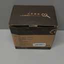 Elevated Dog Bowls with Stainless Steel Bowl, Prevention of Vertebrae Disease Dog Food Bowl, Non-Slip and High Capacity Pet Bowls M/2 Cup Black