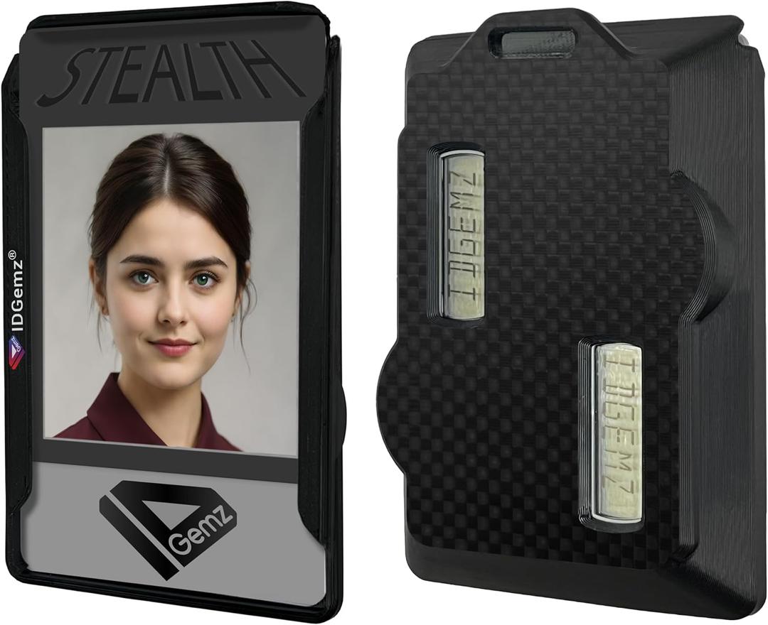 Badge Holder for RSA SecurID Tokens - Stealth Black - Holds up to 4 Badges (Holds 2 Tokens)