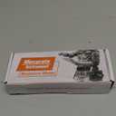 Mecurate Digital Pin Type Wood Moisture Meter with 3 Colored Indicators, Moisture Detector 2 Mode 8 Calibration Large Backlit for Wood, Wall, Firewall (Orange)