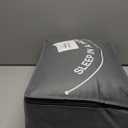 Sherpa Fleece Adult Weighted Blanket with Ribbed Stripes, 15 Pounds Dual Sided Soft Plush Blanket for Couch Bed Sofa, Heavy Thick Blankets with Ceramic Beads Great for Sleep, Navy Blue, 48" x 72"