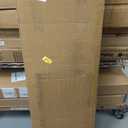 4 Tier Foldable Storage Shelf with Wheels,Folding Shelving Loads 400 LBS,No Assembly Bookshelf,Metal Shelving Units Storage for Garage,Living Room,Kitchen,Pantry, Office(27.9 x 13.3 x 49 in,White)