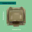 SPX1600D Strainer Cover Lid for Compatible with Hayward Super Pump SP1600X5 SP1605X7 SP1607X10 SP1608X10 SP1610X15 SP1611X15 SP1615X20 SP1616X20 SP1621X25 with SPX1600S Cover Gasket O-Ring Replacement