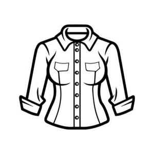 Women's Pretty Garden Button up, Pink, Medium