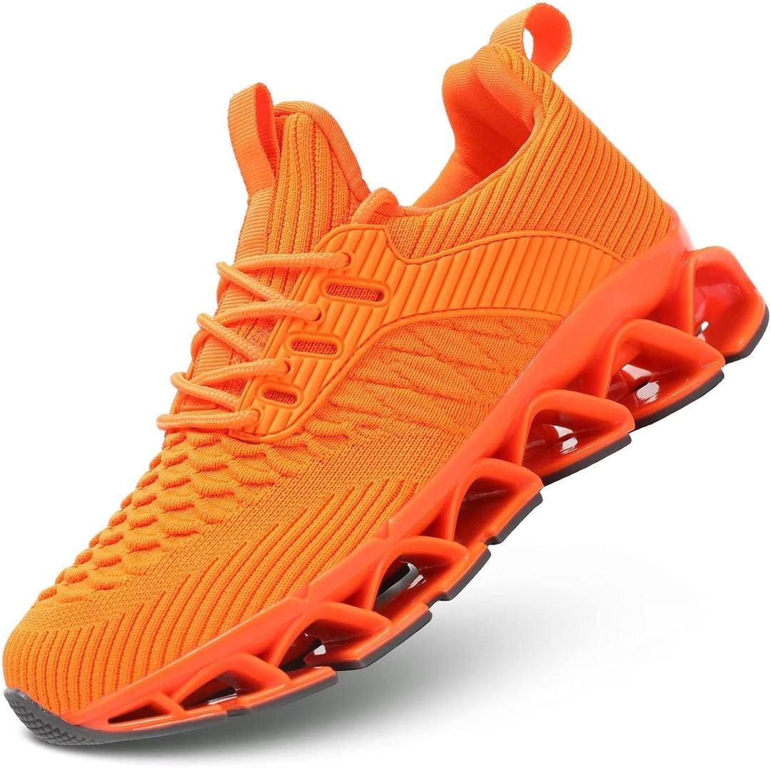 Womens Slip-ins Running Shoes Blade Tennis Walking Sneakers Comfortable Fashion Non Slip Work Sport Shoes Gym Trainers, Size 41