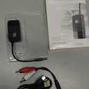 Golvery Upgraded Bluetooth 5.4 Receiver for Speaker, Wireless Audio Adapter for Home Audio Car Stereo with 3.5mm RCA Jack, 20 Hours Playtime, Dual Connection to 2 Phones, Easy Control ON/Off Slider