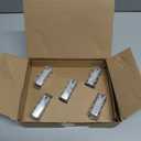 5 Pack Stainless Steel WB03x24818 Gas Stove Knob Replacement for ge,PS11729081 AP5989029 Stainless Steel Stove Replacement Knobs,Compatible with ge Stove Knob（Not Universal）