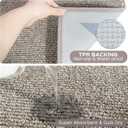 Washable Runner Rug 24" x 96" Rectangular, Non Slip Absorbent Indoor Entryway Rug for Floor, Laundry, Hallway, Bedroom (Roll Packing)