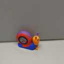 8ft Tape Measure for Kids, STEM Educational Tool with Level, Protractor and Eraser, Retractable Snail Shaped Measuring Tapes, Child-Safe Stocking Stuffers Gift for Boys & Girls 3+, Blue