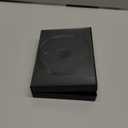 Maxtek Black 12 Disc DVD Cases with 5 Flip Trays and Outter Clear Sleeve, 10 Pack