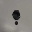 2-Pack Motorcycle Kickstand Pad - Heavy Duty Anti-Skid Enlarged Foot Base Extender Plate Motorcycle Accessory, Coaster Plate Support for Harley Davidson, Touring & Sport Bikes - Sliver (Silver)