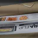 Ninja Air Fryer Toaster Oven Combo | 8-in-1 Functionality | Flip Up & Away for Storage Space | Air Fry Basket, Sheet Pan, Wire Rack & Removable Crumb Tray |1800 Watt | Stainless Steel | SP151