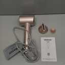 Hair Dryer, 110000 RPM Professional High-Speed Brushless Motor Blow Dryer, Negative Ionic Hair Dryer for Fast Drying, Low Noise Thermo-Control Hairdryer, Travel With Magnetic Nozzle(Peach Fuzz Pink)