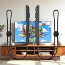 3 x WEOTOO 2-Pack Controller Wrist Strap Compatible with Switch 2 JoyCon, Ergonomic Lanyard Replacement Accessories for Switch 2 (2025) JoyCon Controllers  Black