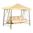 Garden Winds Durable 350 Replacement Canopy Top Compatible with Courtyard Creations Swing Models RUS472W-2007, RUS473S - Beige