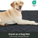 Stiio Bathroom Rugs, Bath Mats for Bathroom, Extra Soft and Water Absorbent, Non Slip Washable Mat for Floor, Tub and Shower, Front Door Entrance Inside Doormat, 20x30 Inches Dark Grey (1'8" x 2'8" (Rectangular))