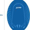 Jump Rope Mat Outdoor Indoor, Oval 52'' x 36'' Non-slip Fitness Exercise Mat, 5mm Shock Absorption Extra Thick Design, Suitable for Home Gym Floor, Concrete Jump Roping