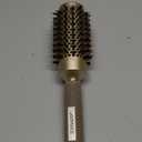 AIMIKE Round Brush for Blow Out, Medium Round Hair Brush Nano Thermal Ceramic & Ionic Tech, for Blow Drying & Styling, Curling and Shine - 2.9 inch Barrel w/Boar Bristles, Gold