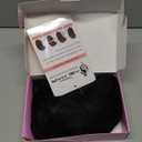 AISI HAIR Black Wig for Women, Long Wavy Lace Hairline Middle Part Synthetic Heat Resistant Wig for Daily Party-26 Inch