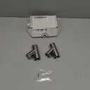 316 Stainless Steel Polished Marine Grade Handrail Fitting 60° Deck Hand Tee for 1-1/4 inch Tube/Pipe of Boat Marine Solid 2 Pcs