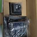 MAGGIFT 4 Pack Solar Wall Lantern Outdoor Playhouse Lights Waterproof 15 Lumens Solar Wall Sconce Light Fixture with Wall Mount Kit for Storage Shed Fence Garden Decor